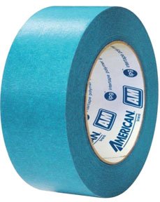 AMT-AM-112 1.5 in. x 60 Yards Aqua Mask Medium Temperature Grade Paper Masking Tape