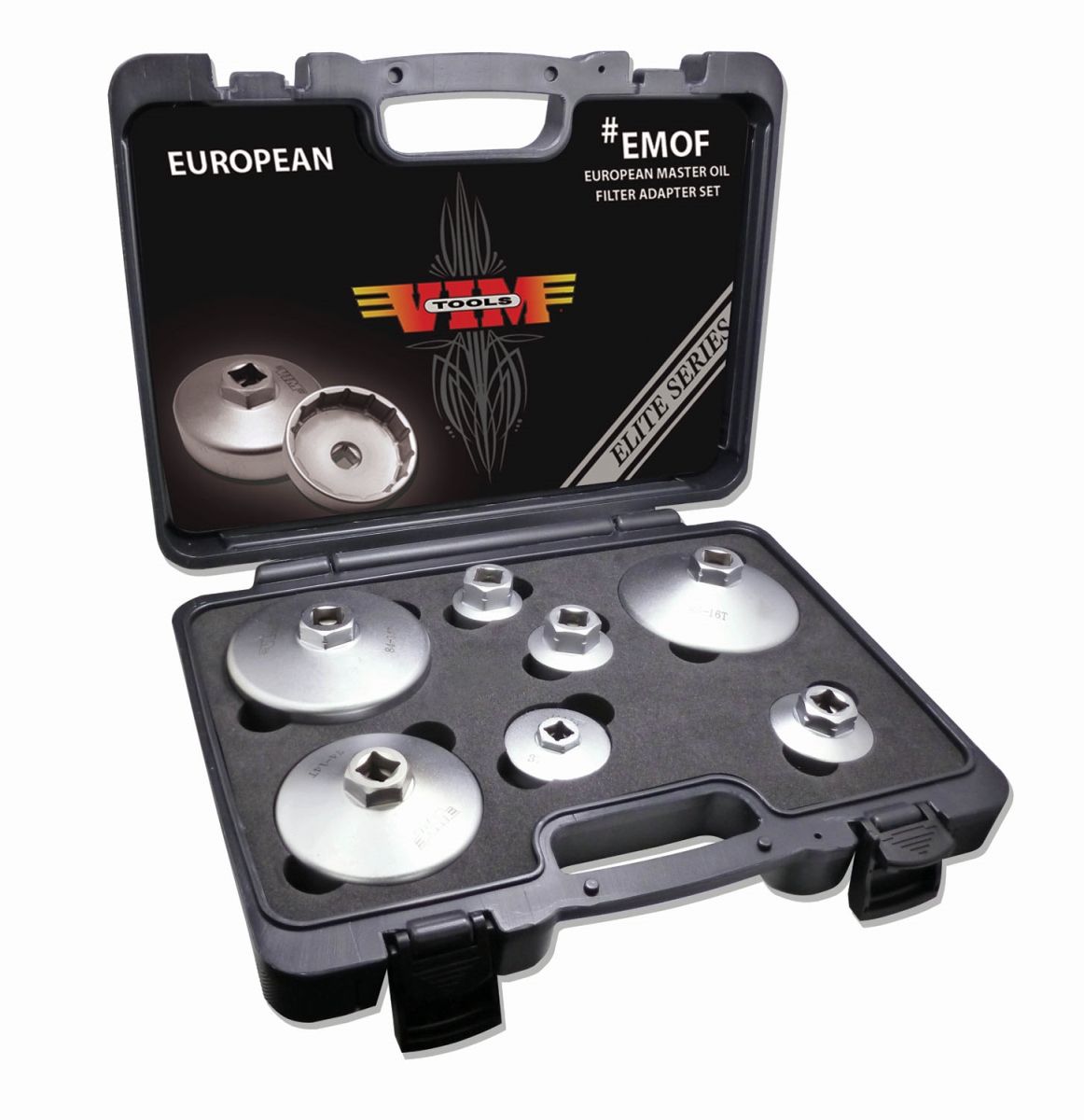 Picture of VIM Tools VIM-EMOF 5 lbs Euro Master Oil Filter Adapter Set