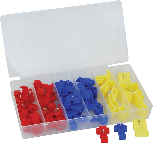 Picture of ATD Tools ATD-396 Quick Splice Wire Tap Assortment, 50 Pieces