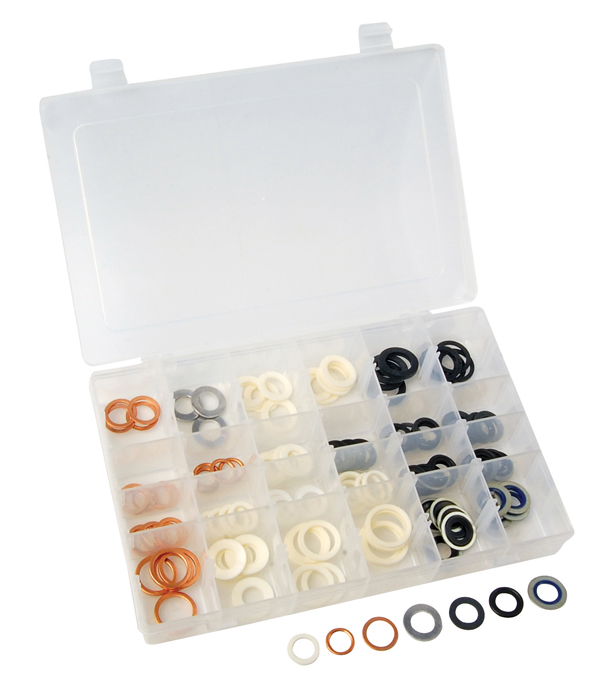 ATD Tools 389 120 Pc. Oil Drain Plug Gasket Assortment