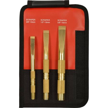 Brass Scraper Set - 3 Piece