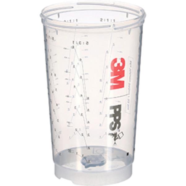 MMM-26364 32.1 fl oz 26364 Large PPS Series 2.0 Vented Spray Cup, 50 Cups per Pack