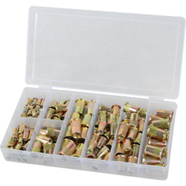 Picture of ATD Tools ATD-334 Assortment Rivet Nut - 115 Piece