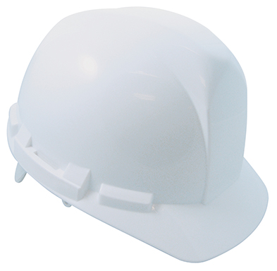 Hard Hat with Pinlock, White