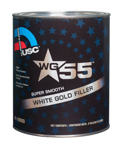 U. S. Chemical & Plastics  Lightweight White Gold Filler