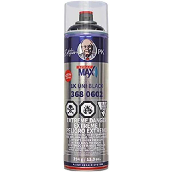Picture of SprayMax SPM-3680602 1K Uni Paint&#44; Black