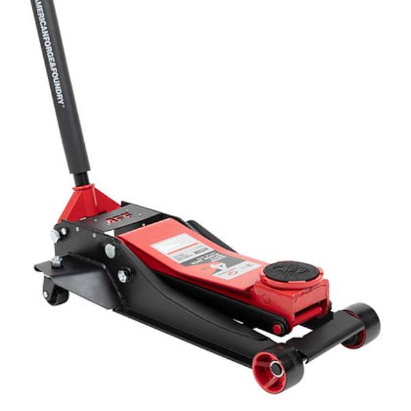 American Forge 4 Ton Lighting Lift Super Duty Floor Jack Heavy Gauge Steel 2pc Handle - 402SD