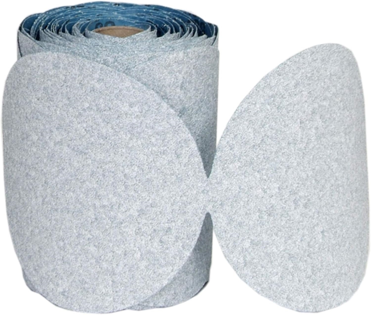 NTN-662611-42474 5 in. P220 Grit PSA A975 Sanding Abrasive Disc - 100 per Roll