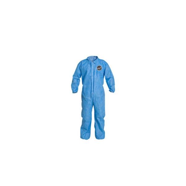DPT-PB125SWHLG002500 Coverall SMS with Elastic Wrist & Ankle - Large
