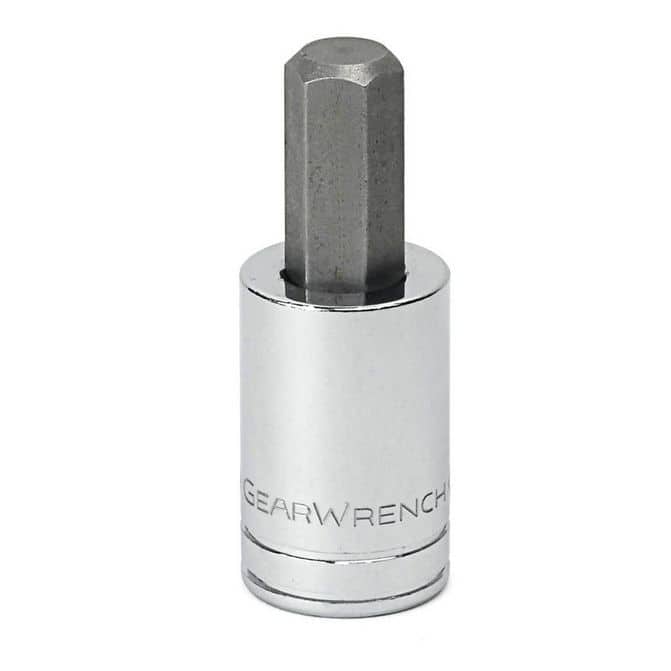 Picture of Gearwrench KDT-80163 0.25 in. Drive x 3 mm Hex Bit Metric Socket