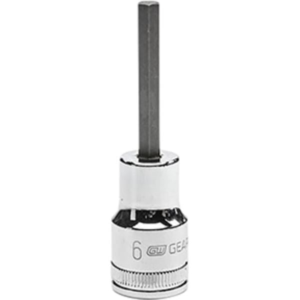 Gear Wrench KDT-82571 0.5 in. Drive 6 mm Standard Hex Bit Socket