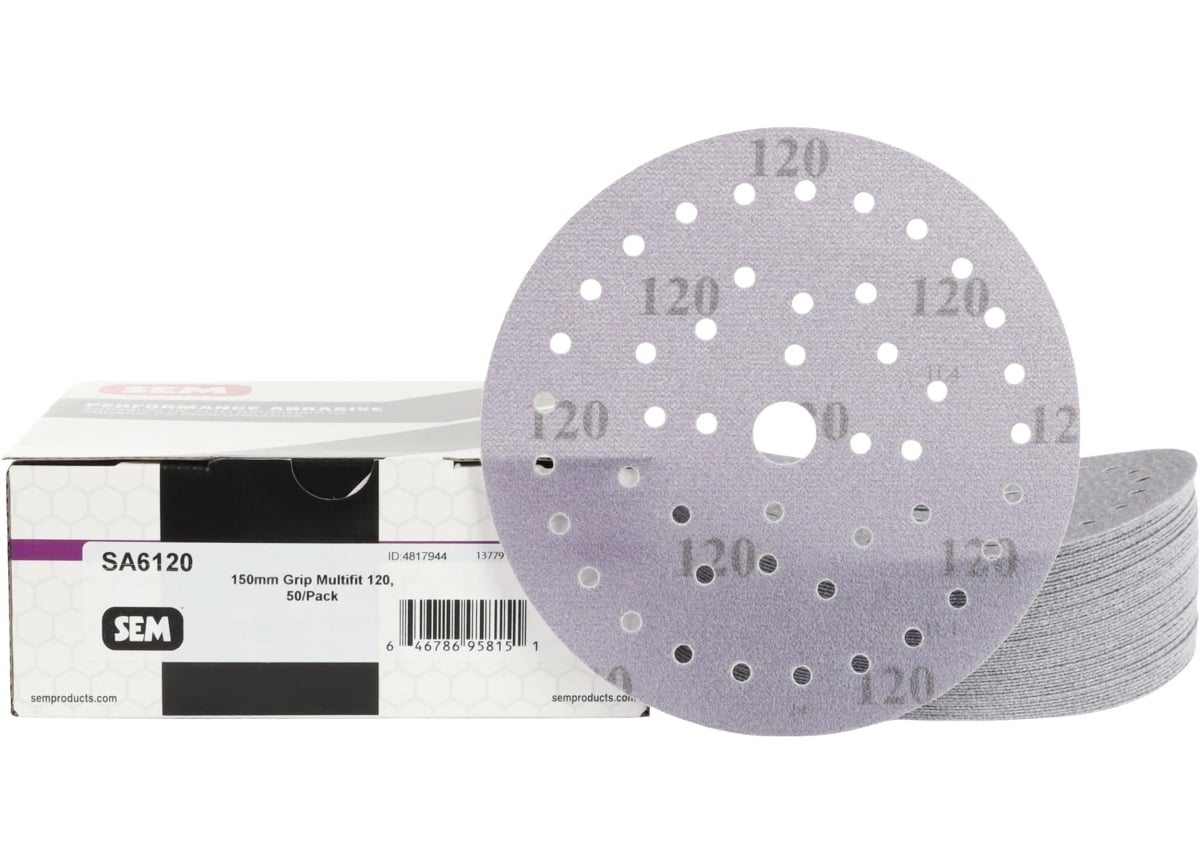 SEM Products SEM-SA62000 6 in. Grip Sandpaper - 2000 Grit