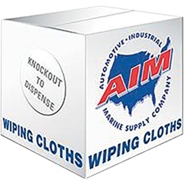 AIM-46403-25 Washed White Bleached Knit Rags - 25 lbs