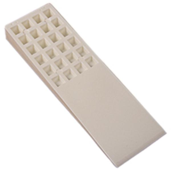 ESM-4-W 4 x 1.25 in. Rigid Wedge, White