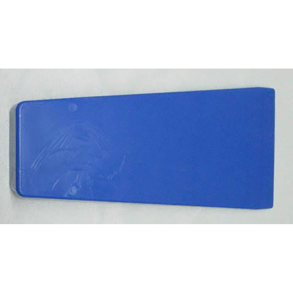 M-7-B 7 x 3 in. Blue Heavy Duty Wedge
