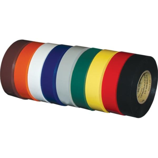 ETX-60-BL 0.75 in. x 60 ft. Electrical Tape - 7 Mil Vinyl, Blue