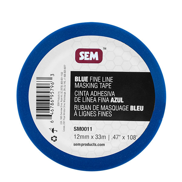 SEM Products SEM-SM0014 Specialty Tapes, Blue - 50 mm x 10 m
