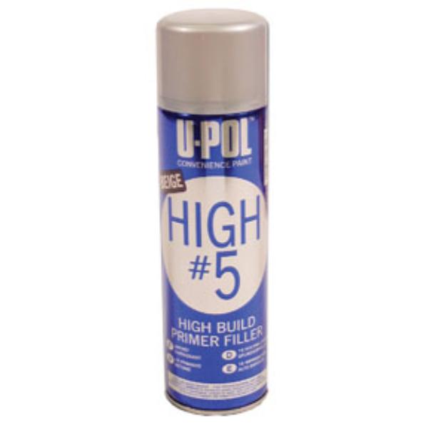 UPL-UP0791V High No. 5 - High Build Primer - 450 ml Aerosol, Gray