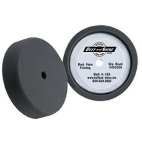 BFS-2000G Recessed back foam grip pad, Black