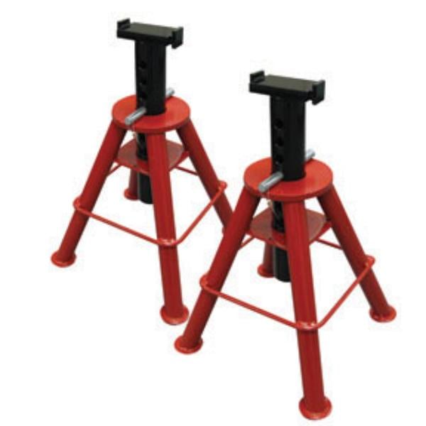 SUU-1310 10 Ton Medium Height Pin Type Jack Stands - Pack of 2