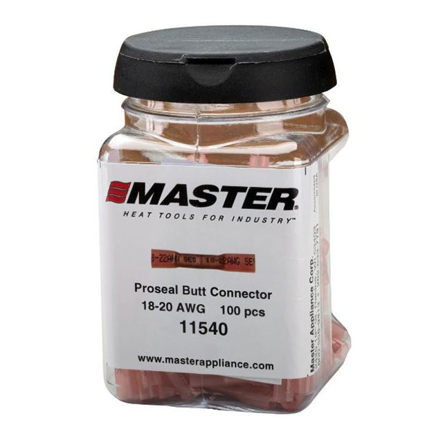 MRA-11540 18-20 AWG Proseal Butt Splice Connector Jar, Red