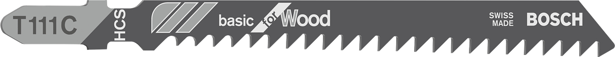 BPT-T-111-C 100 mm Basic for Wood Jigsaw Blade