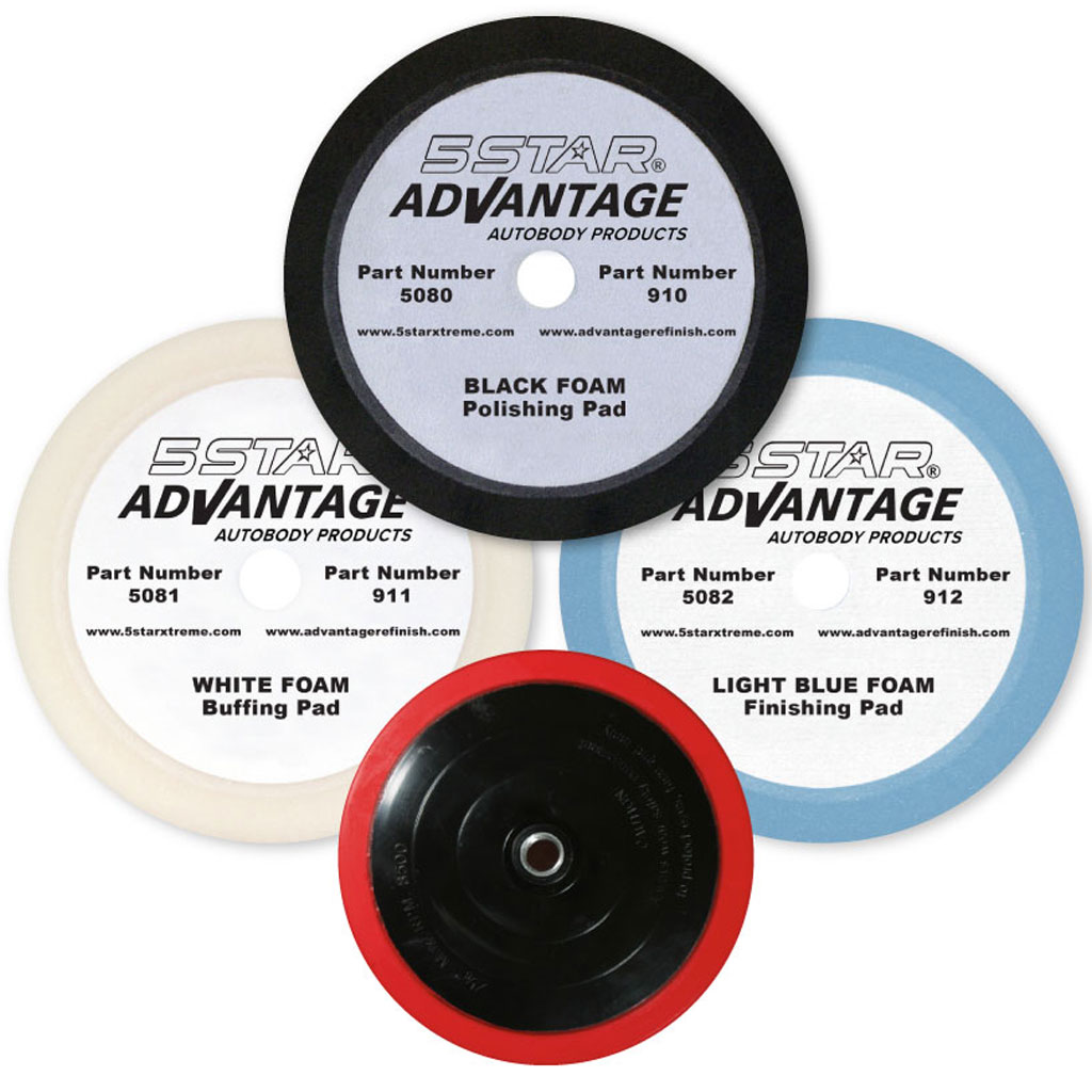 5SA-5088 Ultra-Fine Pads & Backplate