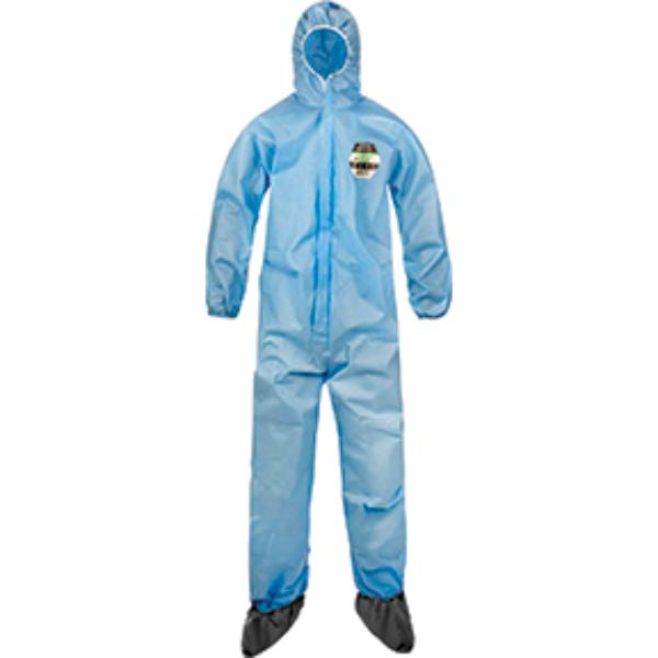 LKD-SSG414B-4X5X Safe Gard SMMS Global Pattern Coveralls - Attached Hood - 4X-5X