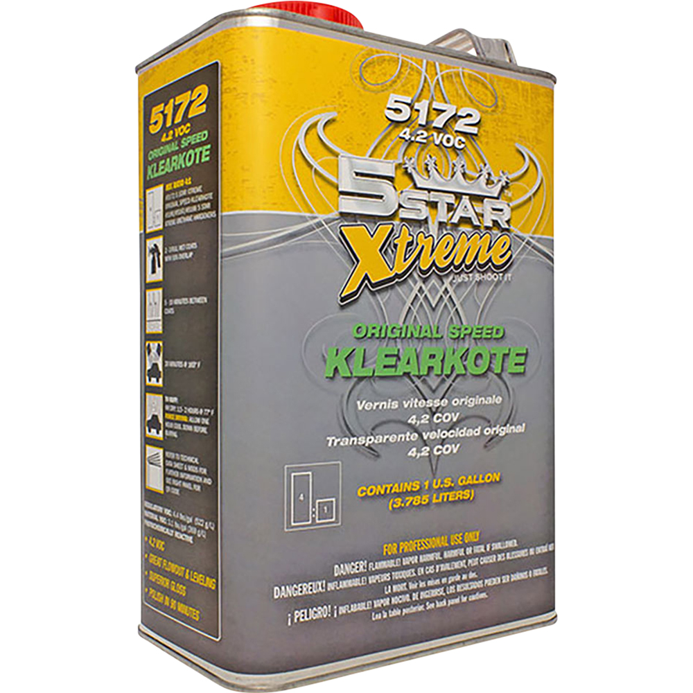 5ST-5172-1 4.2 lbs Original Speed Urethane Clearkote