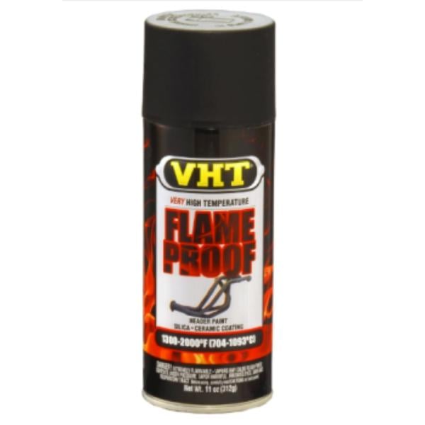 Flame-Proof Coating - Flat Black - 11oz - High-Temperature Resistance