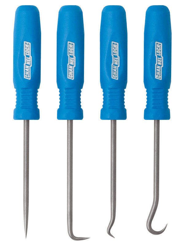 Channellock Precision Hook and Pick Set 4 Pieces - HP-4H