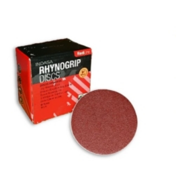 IND-320-500 3 in. 500A Hook Redline Rhynogrip Disc - 50 Per Box