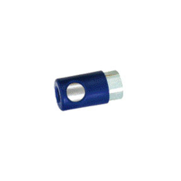 PVS-IRC061203 0.25 in. Female Thread Coupler, Black