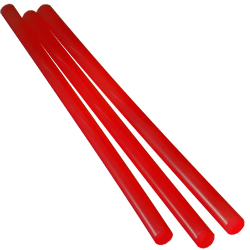DTF-DF-HS10 Professional High Strength Humidity Glue Sticks, Red - 10 Piece