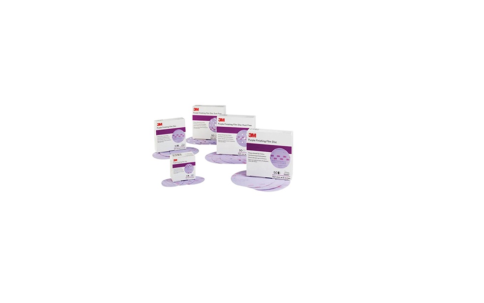 MMM-34784 Hookit Purple Finishing Film Abrasive Disc