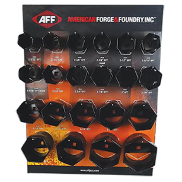 American Forge & Foundry AFF-18560P-U 6 Point Axle Nut End User Display Socket