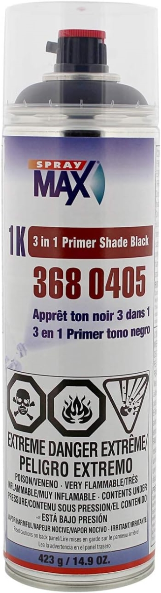 SPM-3680405 14.9 oz 1K 3 in 1 Primer - Matte Black