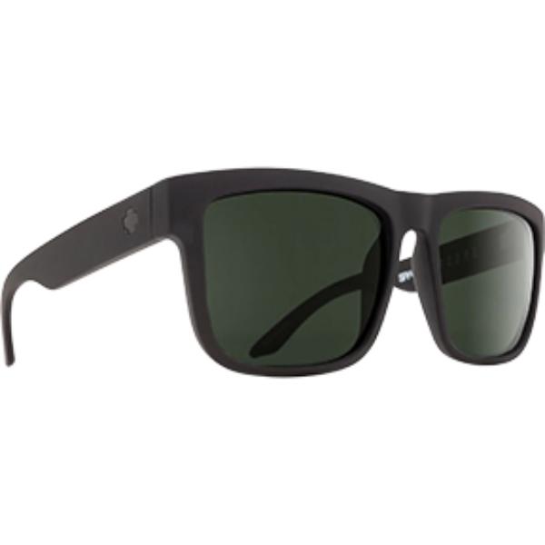 SPY-1800000000099 Discord Sunglasses - Gloss Flag Accent, Gray Green Lens - Matte Black