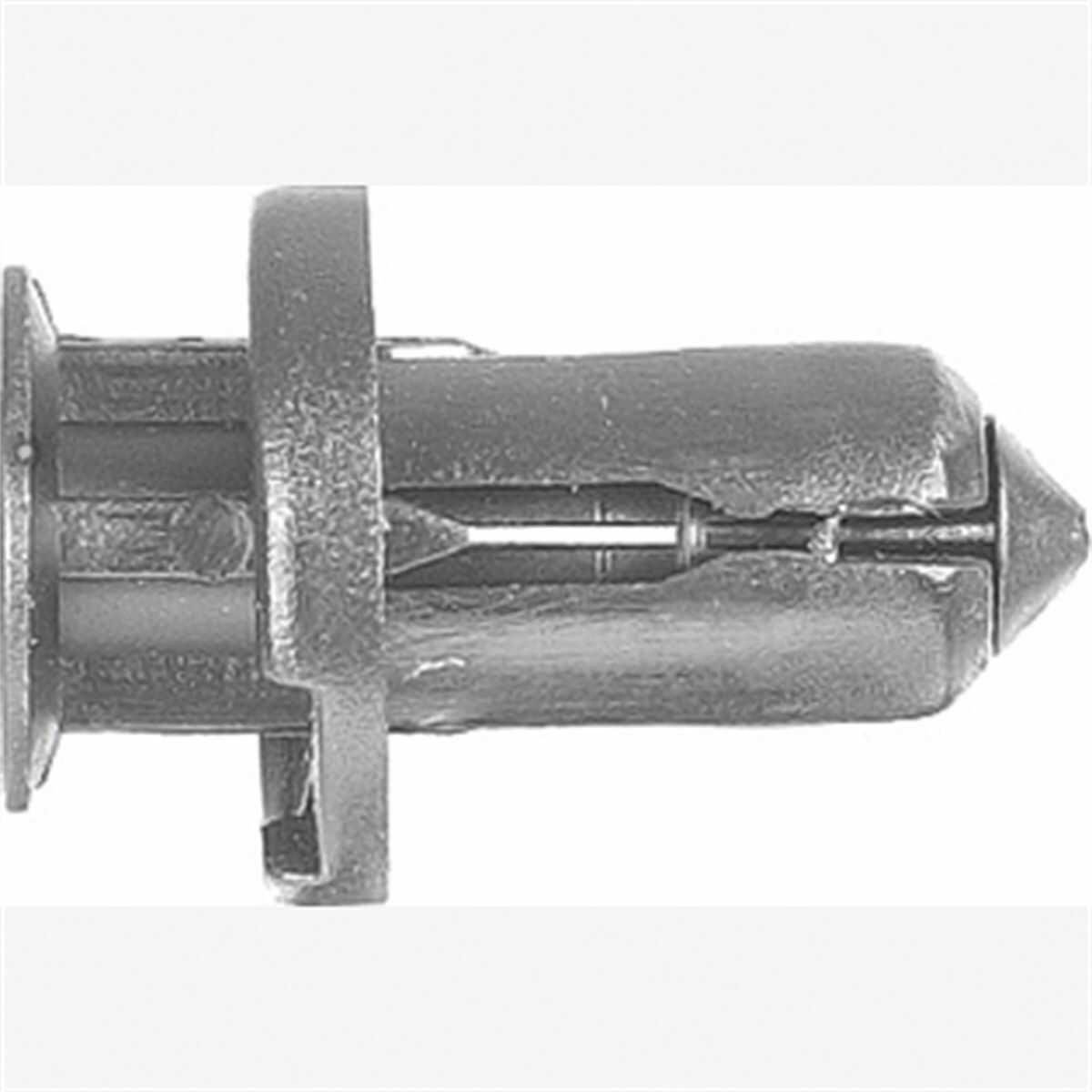 JDD-DYN-6117 Bumper Push Type Retainer, Silver - 10 Piece
