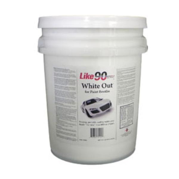 Like 90 LIK-10033 5 gal White Peelable Spray Booth Coating
