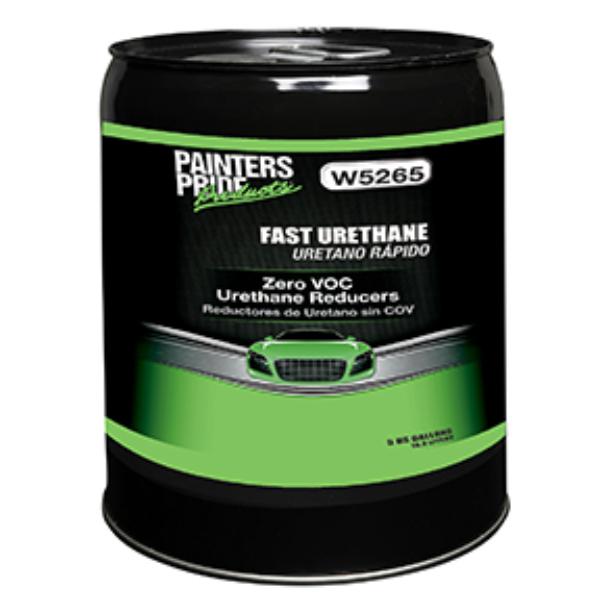 PPP-W5265 Zero VOC Fast-Drying Urethane Coating, Red - 5 gal