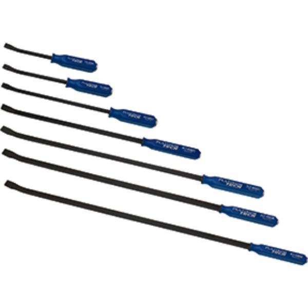 PLT-99907 Pry Bar Set with Storage Rack - 7 Piece