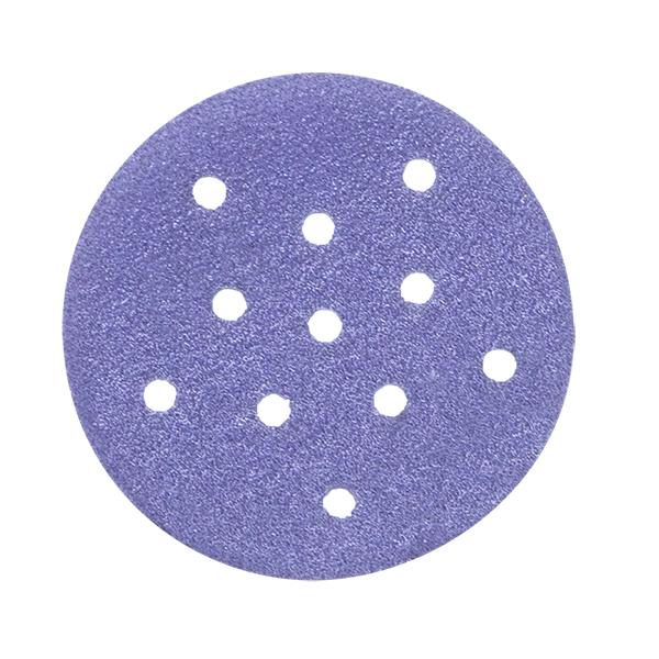 SEM Products SEM-SA3180 3 in. cloth hook and eye Grip Multi-Hole Sanding Discs - 180 Grit