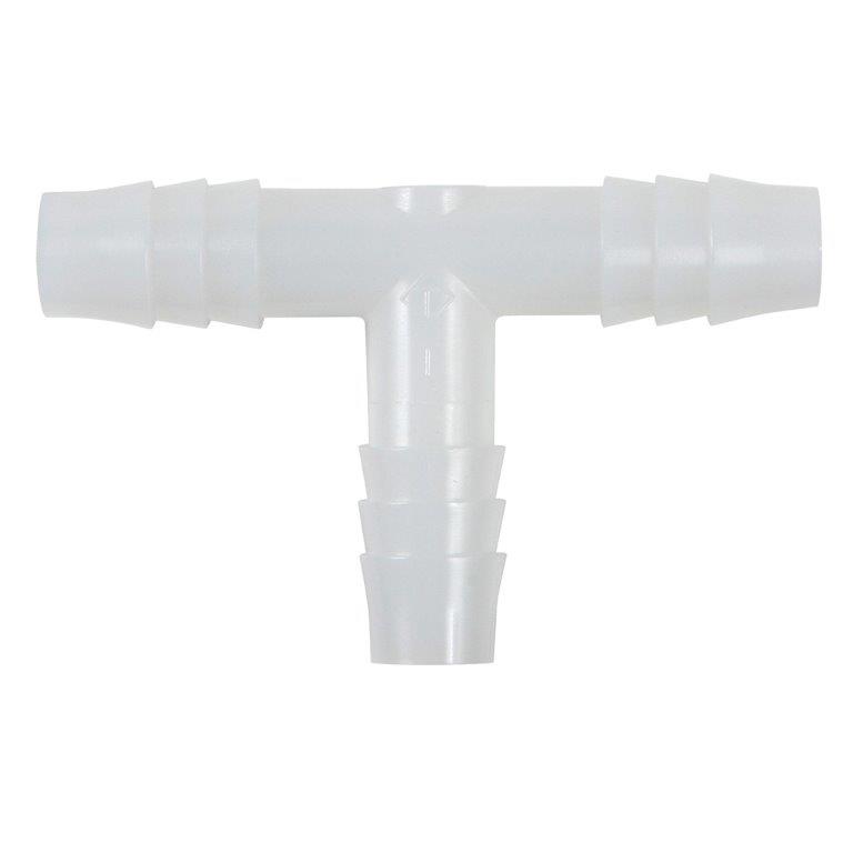 THO-TT9666-N 0.375 in. Tee Fitting - Barbed Nylon, Single