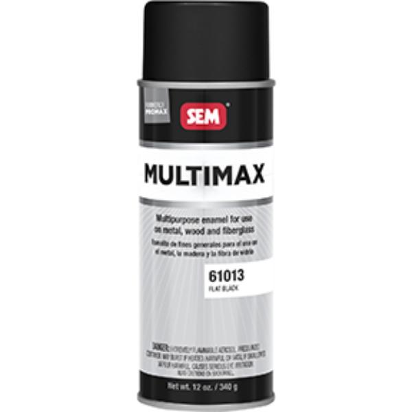 SEM Products  16 oz Multimax Flat Black Aerosol