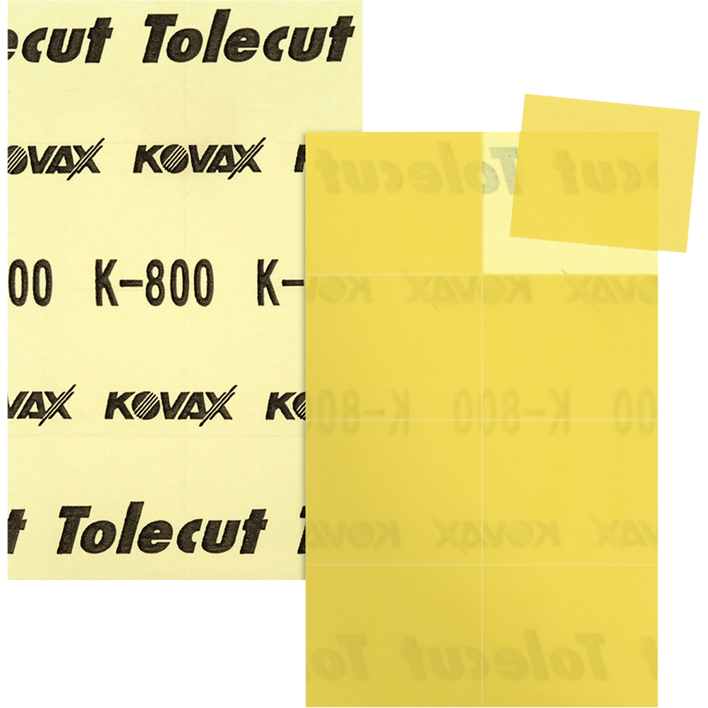 EGA-191-1527 K-800 Tolecut 8 Cut Sheets, Yellow