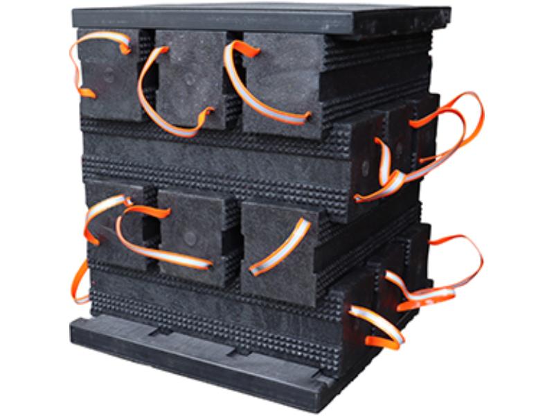 AME-15266-PLB Cribbing Kit with Locking Jack Plate - 14 Piece