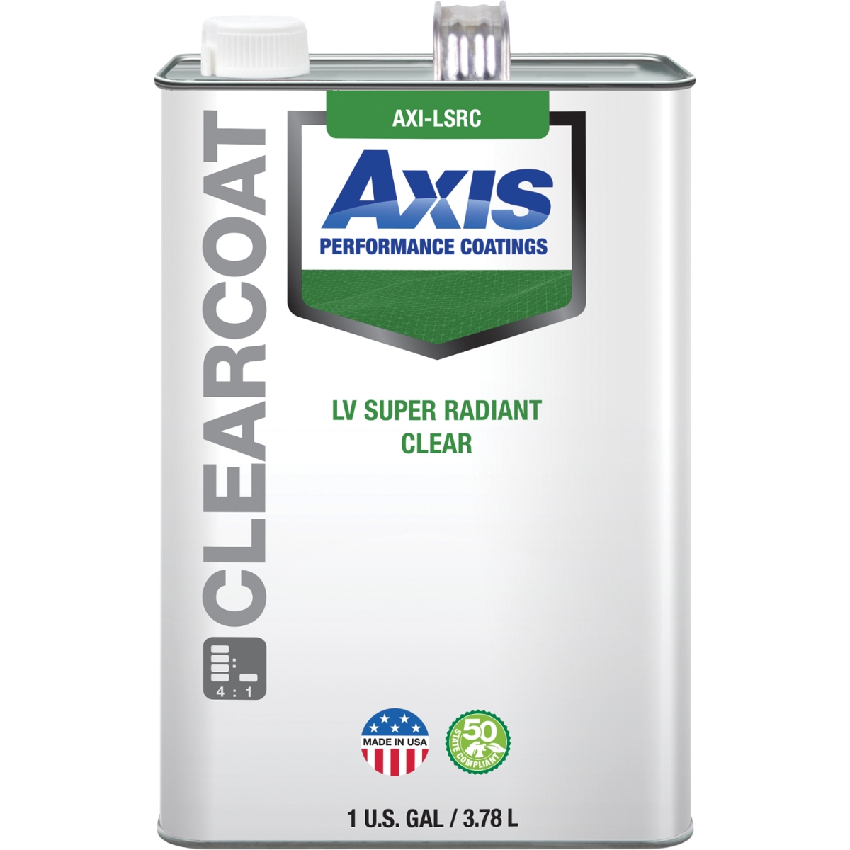 AXI-LSRCG Low VOC Coating Super Radiant Clear Gal