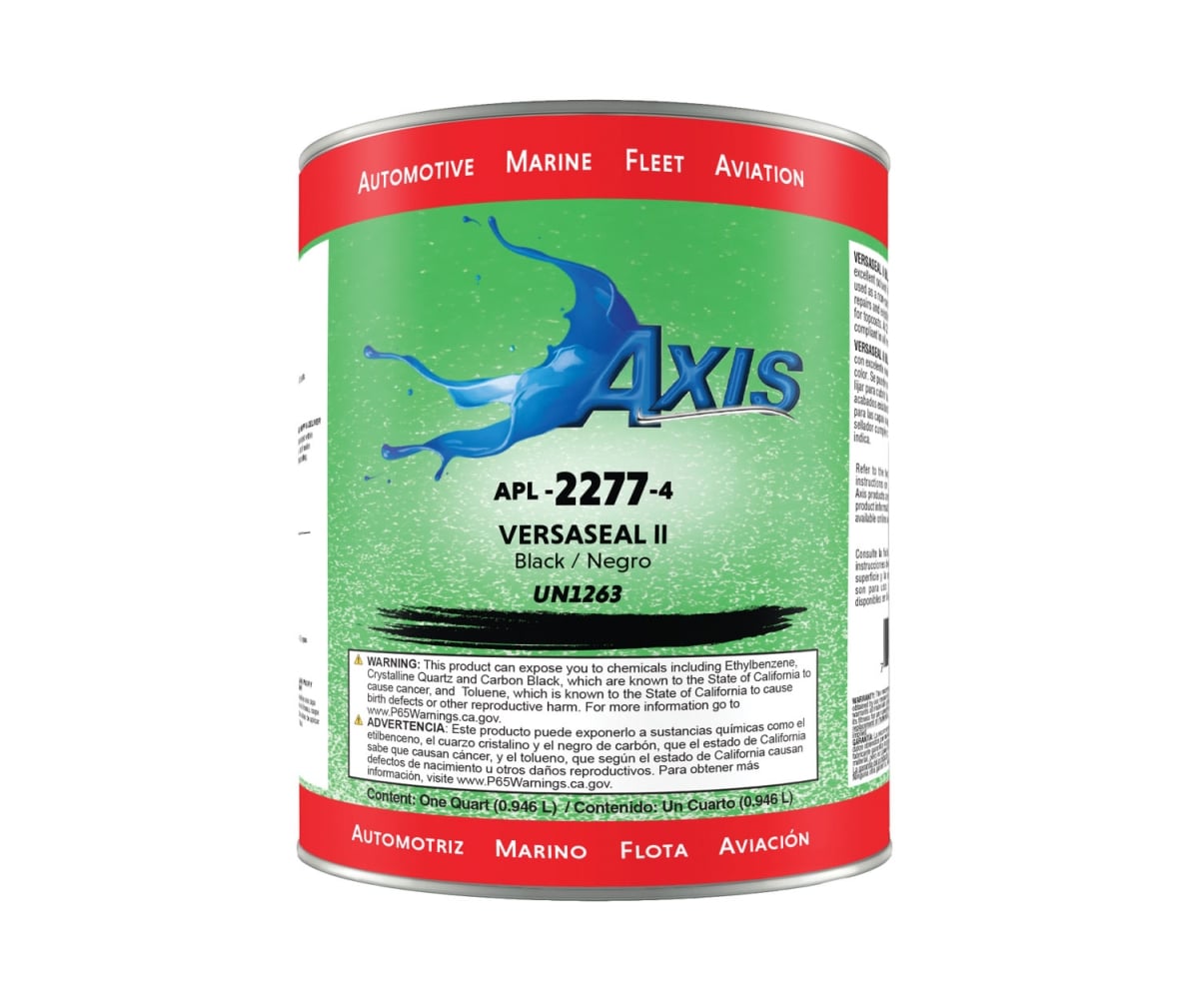 AXI-APR2277-4 Versaseal II Black Advanced Sealing Solution
