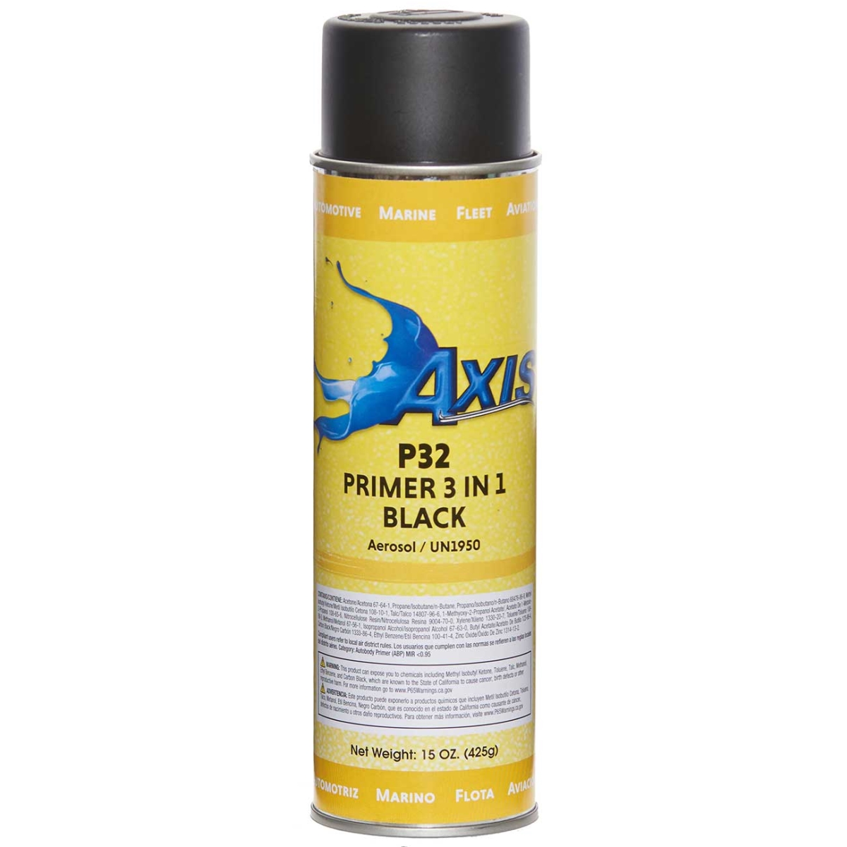 AXI-P32 Primer 3-in-1 Black Aerosol Spray
